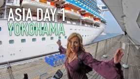 Asia Cruise Vlog: Day 1 Yokohama Embarkation