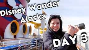 Disney Wonder Alaska Cruise Vlog 2022 | Day 3 - Dawes Glacier