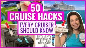 50 GENIUS CRUISE HACKS: Save Money, Pack Better & Get Organized for your Cruise!