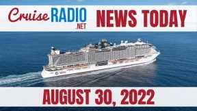 Cruise News Today — August 30, 2022: MSC Drops Testing and Vaccines, Coca-Cola Wars at Sea, Tug Boat