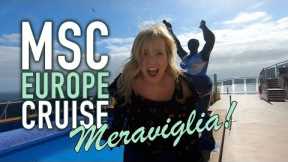 MSC Meraviglia Review:  Europe Cruise Vlog Day 1