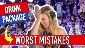 WORST CRUISE DRINK PACKAGE MISTAKES, and HOW to Avoid Them!