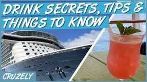 12 Cruise Drink Secrets, Tips, Things to Know