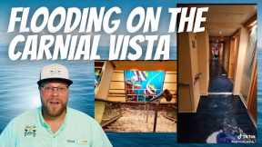 CABINS, HALLWAY, STAIRS FLOODED ON THE CARNIVAL VISTA | MUST SEE VIDEO | FREE CRUISES FOR SERVANTS