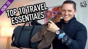 My Top 10 Travel Essentials: Watch Collection, EDC Gear, Bags & More - Rolex, Seiko, Casio