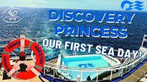 OUR FIRST SEA DAY | DISCOVERY PRINCESS | PRINCESS CRUISES NEWEST SHIP | CALIFORNIA COASTAL CRUISE