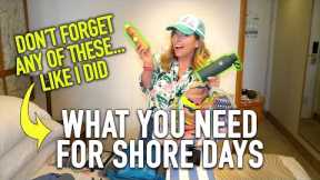 How To Pack For A Cruise - Shore Day Bag
