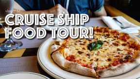 Cruise Ship FOOD TOUR! | What To Eat On Princess Cruises Majestic Princess Alaska Cruise