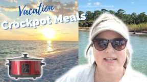 BEST EVER Dump and Go Crockpot Recipes | CHEAP Vacation Meals | Quick & Easy Slow Cooker Meals