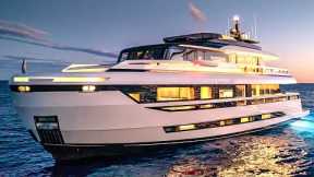 €10.9 Million Superyacht Tour : Extra Yachts 96 Triplex