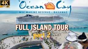 MSC Ocean Cay Marine Reserve Private Island Tour- Part 2