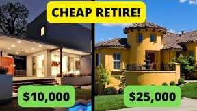 Top 10 Cheapest Countries To Live or Retire in 2023 | UNDER $1000/MONTH!