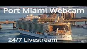 Port Miami Webcam - Live streaming (with audio) from PTZtv