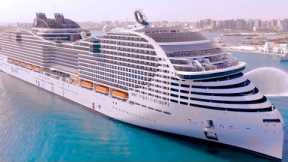 MSC World Europa in Qatar Full Ship Tour 4K