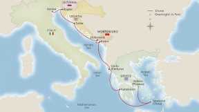 Venice to Athens - An Adriatic Cruise.  Top sites to see with informative commentary.
