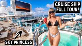 First Time on a CRUISE Ship! Europe's BEST Cruise (Sky Princess FULL TOUR)