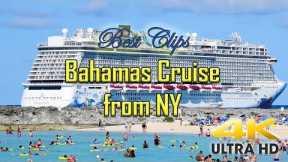 Bahamas Cruise from NY - Best Clips, Norwegian Escape [4K, Nikon D850]