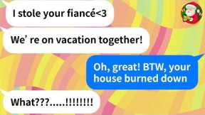【Apple】Idiot girl's house burns down while she's on vacation with her best friend's fiance