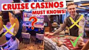 Cruise Ship Casinos: What You Need To Know BEFORE Playing!