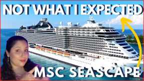 BIG DIFFERENCES! MSC Seascape NEWEST Cruise Ship Review