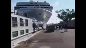 MSC cruise ship accident...oh my god....😱😱