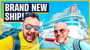 Boarding Carnival's BRAND NEW SHIP - Maiden Cruise Chaos, Fun and Food!
