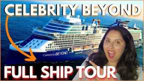 Celebrity BEYOND Full Ship Tour, 2023 Review & BEST Spots of NEWEST Celebrity Cruise Ship!