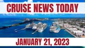 Cruise News Today — January 21, 2023: Carnival Muster Drill Staying, Nassau Cruise Port, St. Maarten