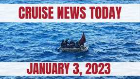 Cruise News Today — January 3, 2023: Carnival Celebration Rescue at Sea, Queen Victoria Dry Dock