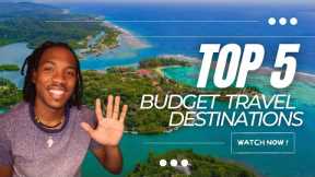 Where To Travel for CHEAP in 2022 | BEST BUDGET TRAVEL DESTINATIONS