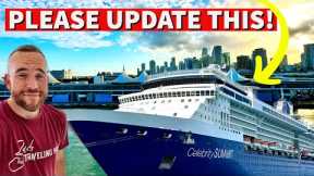 Celebrity Summit - Miami Sail Away & Tuscan Grille Dining (Embarkation Vlog)