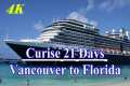 【4K】Cruise, 21 Days, Holland America, 