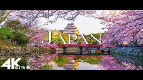 FLYING OVER JAPAN (4K Video UHD) - Scenic Relaxation Film With Inspiring Music