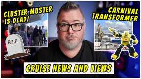 NCL DROPS OLD MUSTER, CARNIVAL TRANSFORMS SHIP, CRUISE PARKING IMPROVEMENTS and MORE