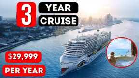 THE WORLD'S FIRST 3 YEAR CRUISE ON 7 CONTINENTS | MV Gemini cruise ship