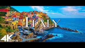 FLYING OVER ITALY (4K Video UHD) - Scenic Relaxation Film With Inspiring Music