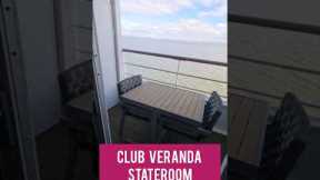 Have you seen the Club Veranda Stateroom on board Azamara Pursuit? #shiptour #cruise #luxury