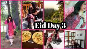 My Eid Day 3 🤍 our Beautiful Vacation best lunch with family 🍱 our Eid dresses 👗