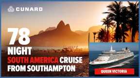 Non stop 78 night cruise to South America from Southampton | Planet Cruise