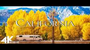 FLYING OVER CALIFORNIA (4K Video UHD) - Scenic Relaxation Film With Inspiring Music