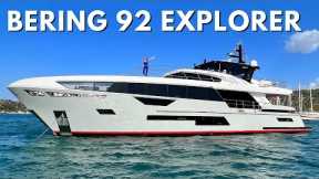 OUR YACHT Build UPDATE & BERING 92 EXPLORER SuperYacht Tour / EXPEDITION Liveaboard Trawler