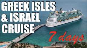 Greek Isles Israel cruise | NCL | cruise | Mediterranean cruise | Jerusalem | Tel Aviv | Cyprus | 4K