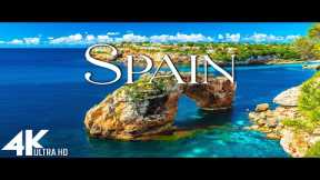 FLYING OVER SPAIN (4K Video UHD) - Scenic Relaxation Film With Inspiring Music