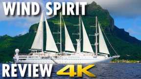 Wind Spirit Tour & Review ~ Windstar Cruises ~ Cruise Ship Tour & Review [4K Ultra HD]