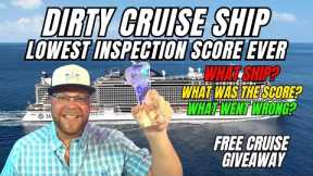 Huge Cruise Ship Fails Sanitary, Cleanliness Inspection | Royal Oversales Again, Free NCL Cruise