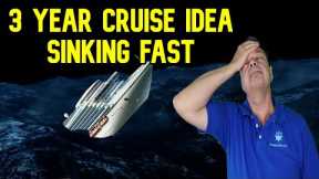 FIRST EVER 3 YEAR CRUISE IN TROUBLE - CRUISE NEWS
