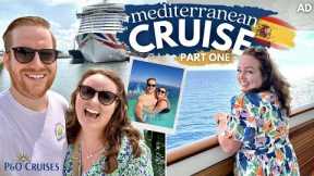 MEDITERRANEAN CRUISE! 🇪🇸 PART 1 • P&O Cruises Arvia, Embarkation, Cabin Tour & La Coruña Tapas 🌊 AD