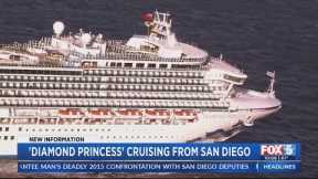'Diamond Princess' Cruising From San Diego