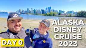 Alaska Disney Cruise 2023 Travel Day & Vancouver Fun! Pan Pacific Hotel Review!