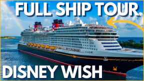 Disney Wish Full Ship Tour, 2023 Review & BEST Spots of Disney's Newest Cruise Ship